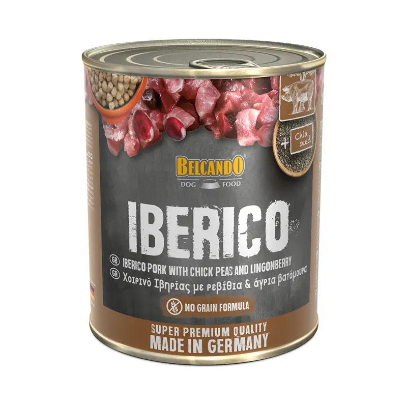 Belcando Iberico con Garbanzos y Arandanos