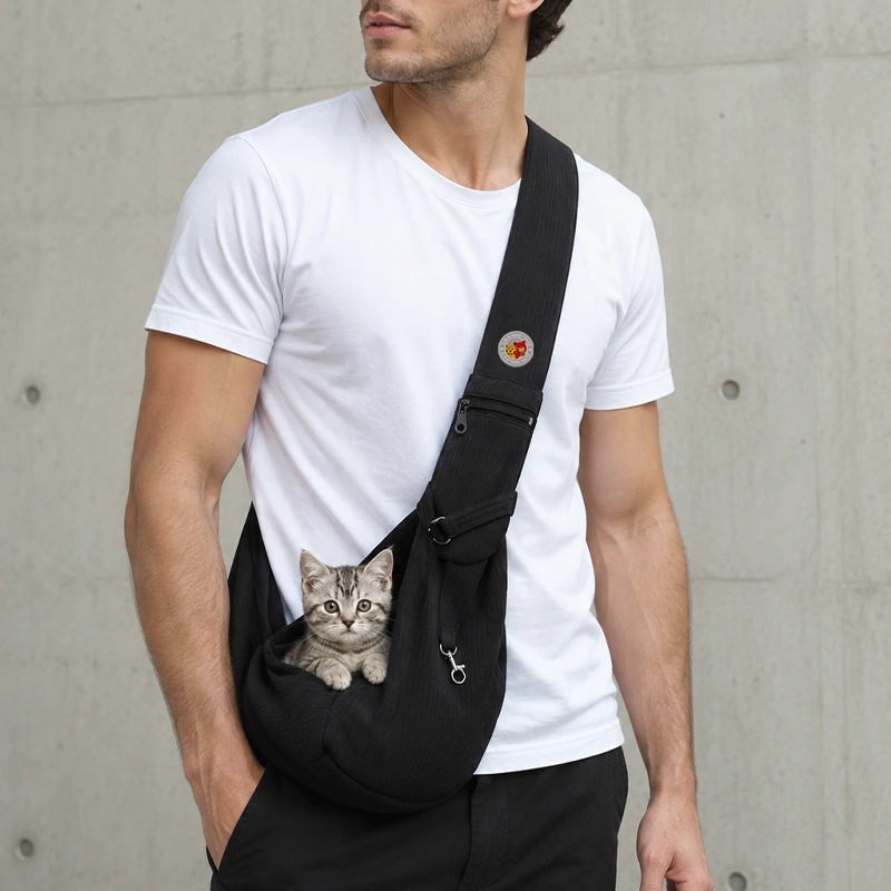 Bolso Transportador Canguro Para Mascota