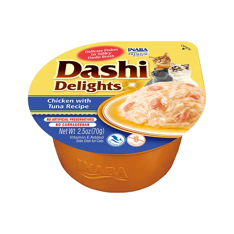 Churu Dashi Delights Pollo & Atun 70 Gr