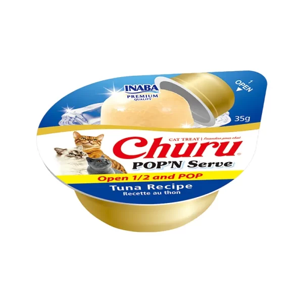 Churu Pop And Serve Atún 35 Gr 2 Unidades
