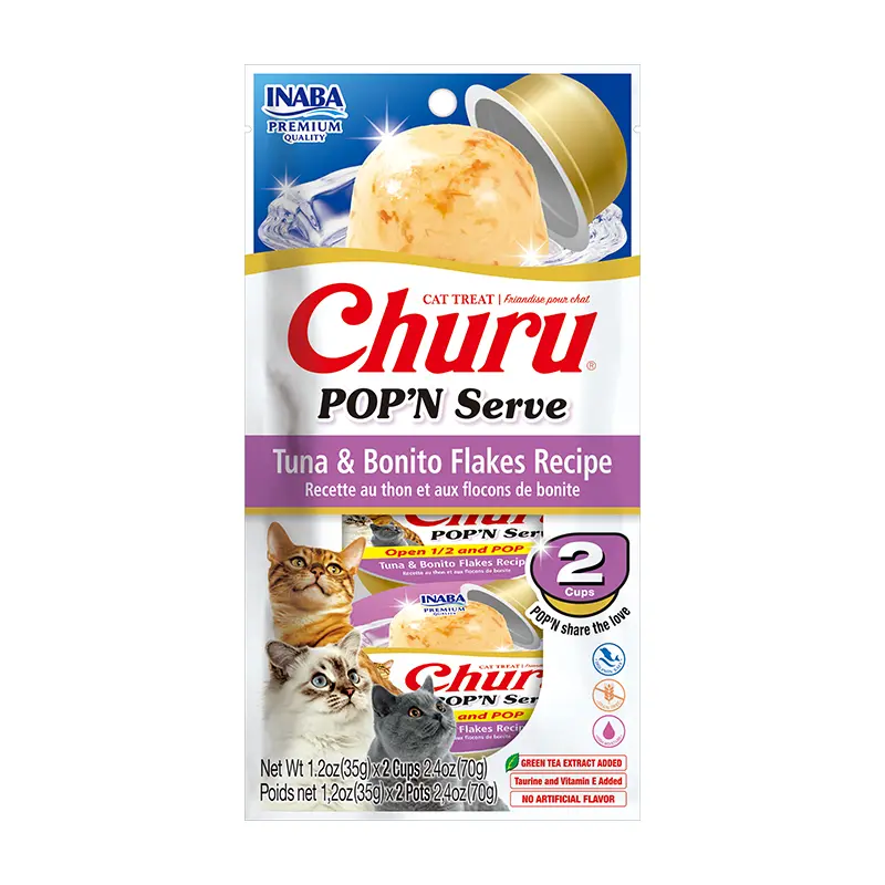 Churu Pop And Serve Atún & Bonito 35 Gr 2P