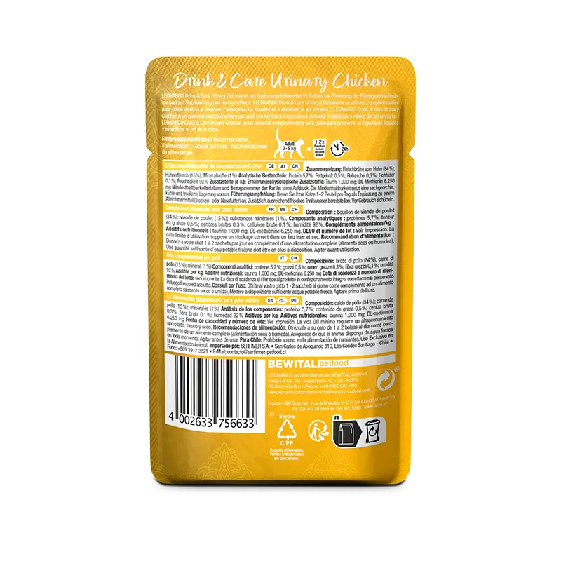 Leonardo Drink & Care Urinary 40Gr.4