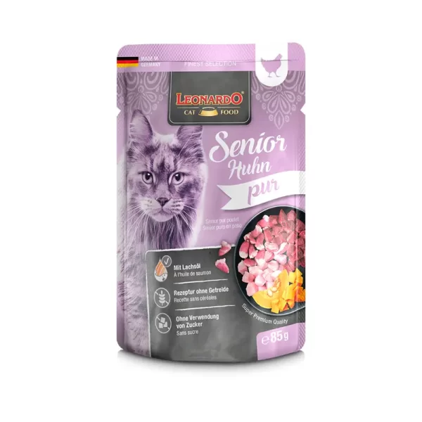 Leonardo Pouch Senior Pollo 85Gr