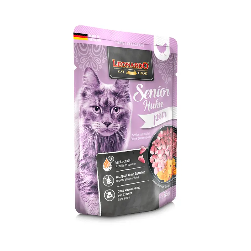 Leonardo Pouch Senior Pollo 85Gr
