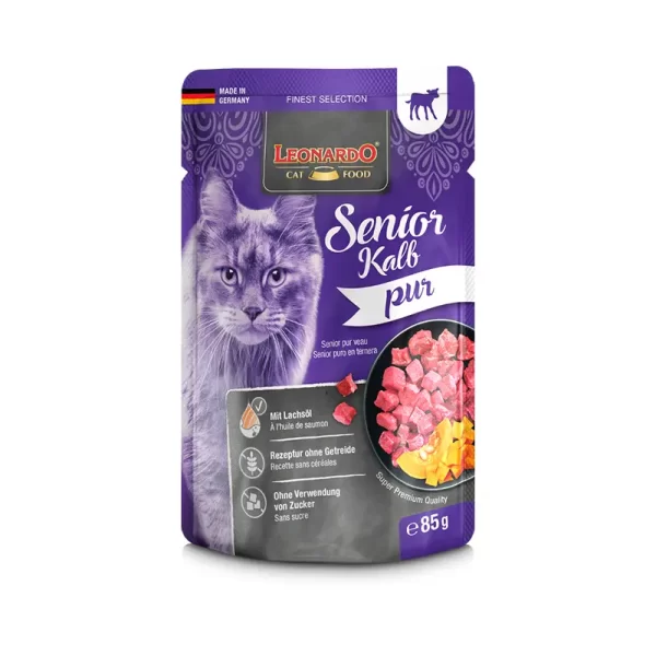 Leonardo Pouch Senior Ternera 85Gr