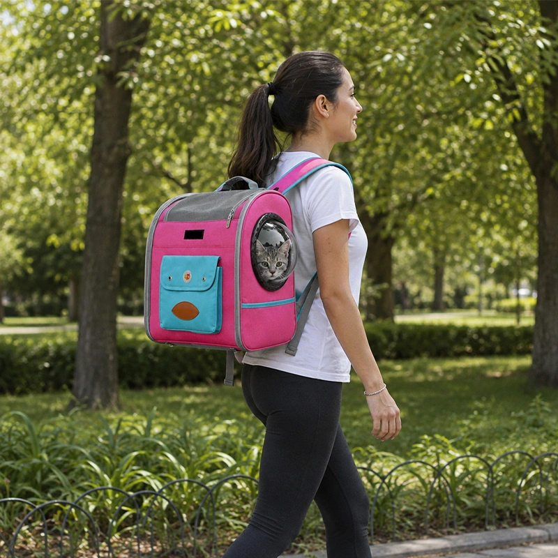 Mochila Con Cápsula Para Mascota Air Go