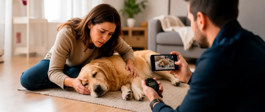 Mi perro o gato convulsionó: qué hacer y cuándo acudir al neurólogo