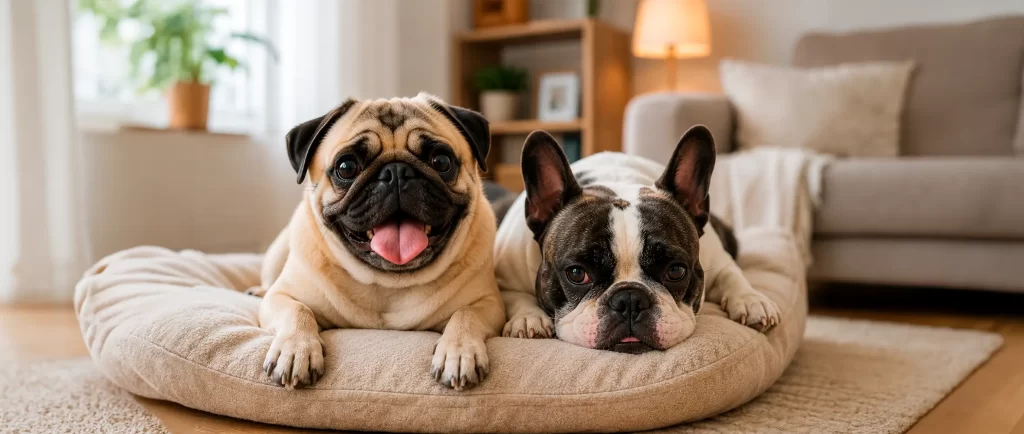 ¿Es normal que un perro ronque? Lo que ocurre con los perros braquicéfalos