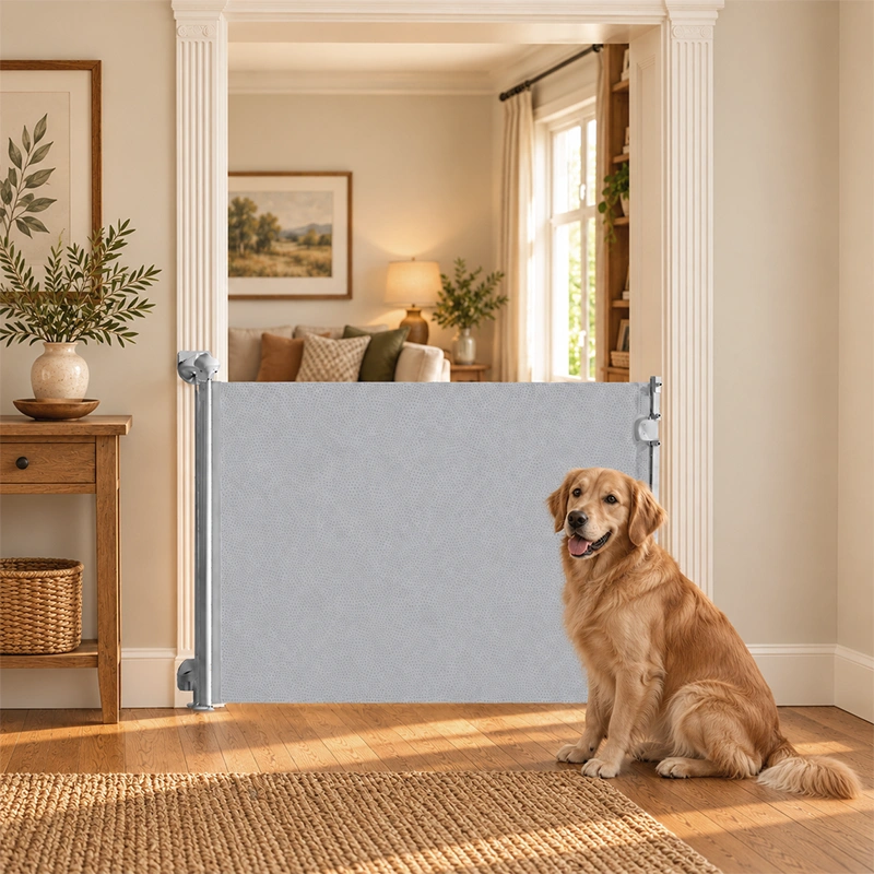 Barrera Separador De Ambientes Regulable Para Mascotas 