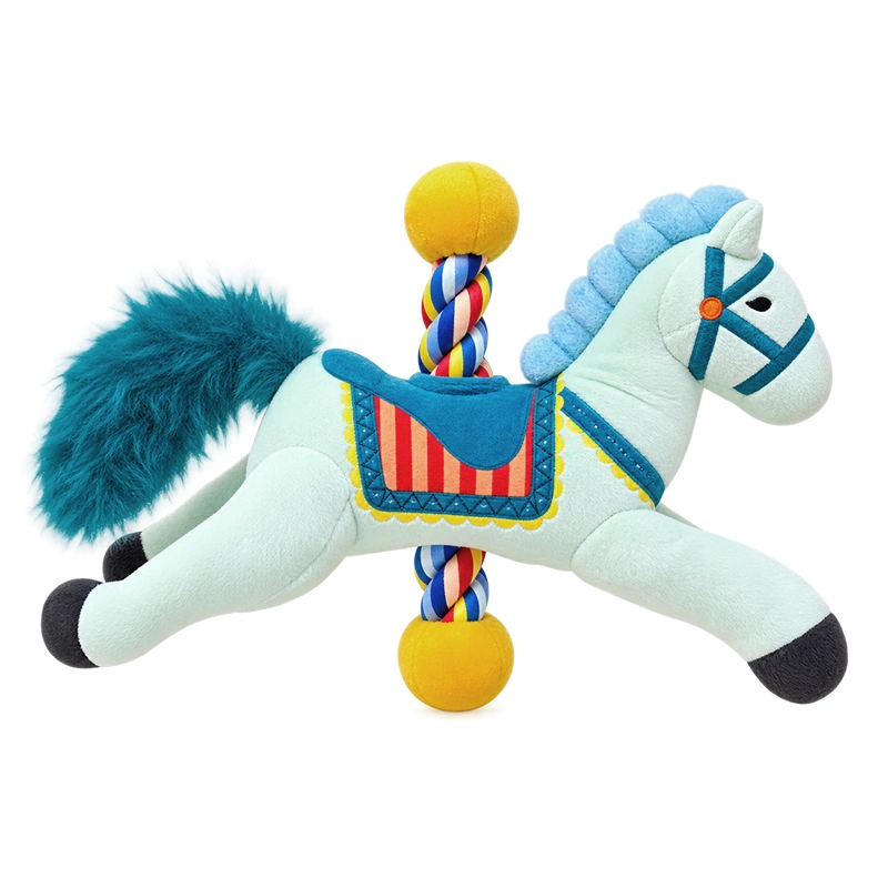 Juguete de Peluche Para Mascota Baby Blue Horse