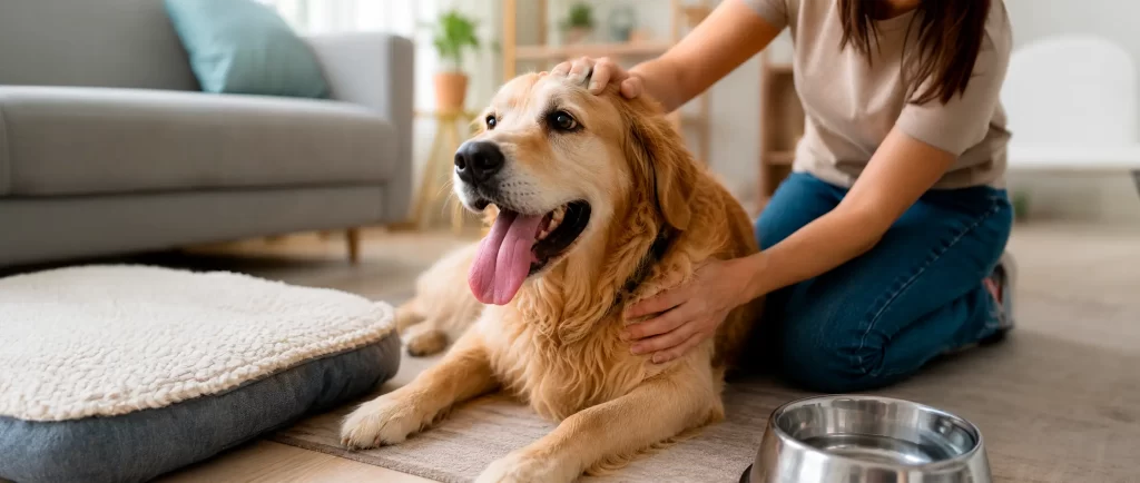 Mi perro respira muy rápido: causas, señales de alerta y cuándo consultar