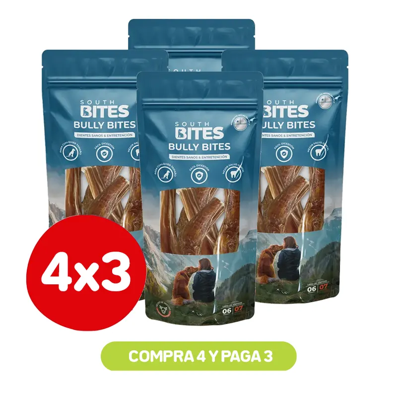 Pack 4X3 South Bites Bully Bites 6 Unidades