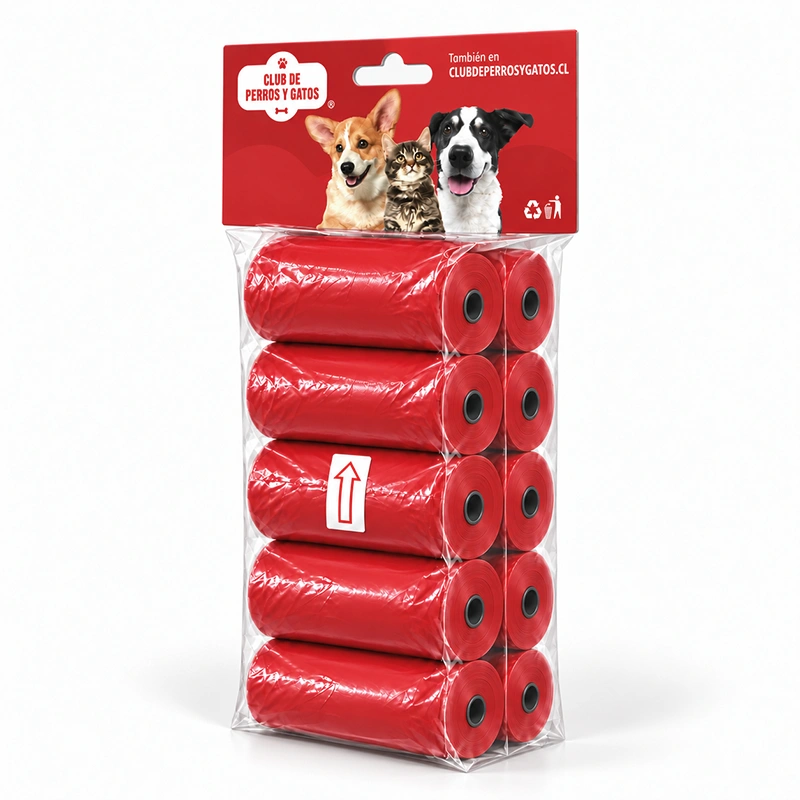 Paw Bag Bolsas Para Fecas 10 Rollos (200 Unid)