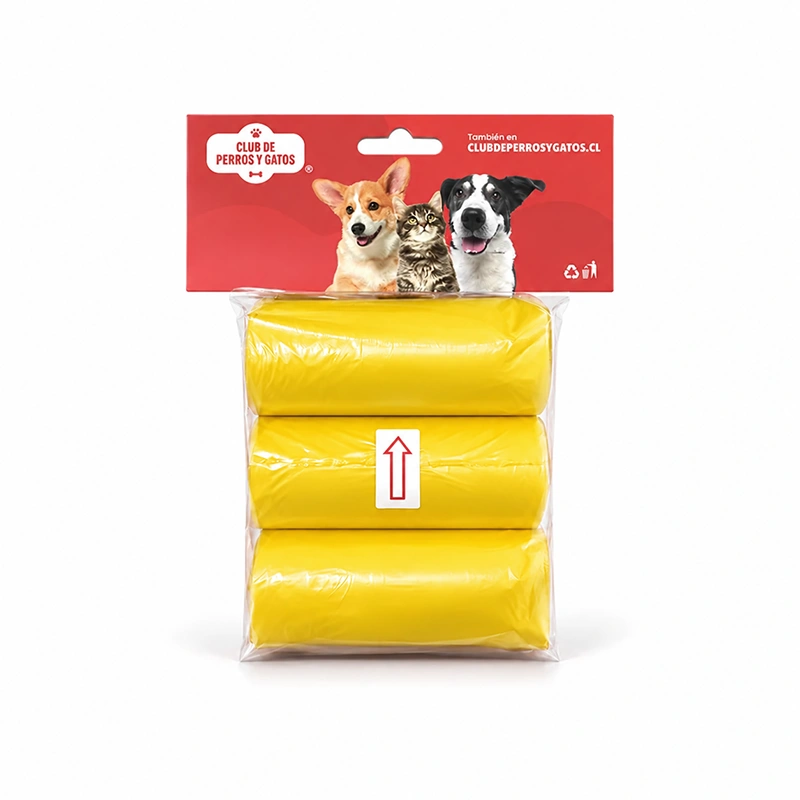 Paw Bag Bolsas Para Fecas 6 Rollos (120 Unid)