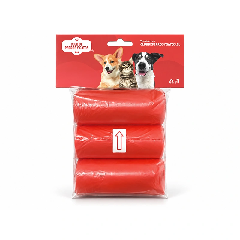 Paw Bag Bolsas Para Fecas 6 Rollos (120 Unid)