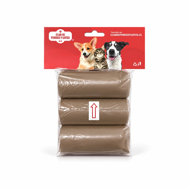 Paw Bag Bolsas Para Fecas 6 Rollos (120 Unid)