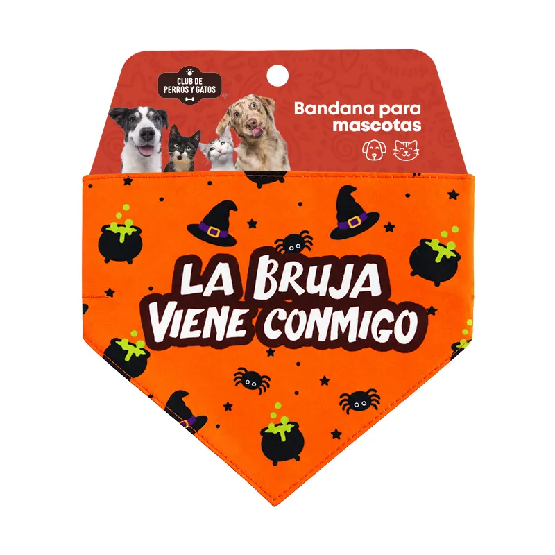 Bandana La Bruja Viene Conmigo